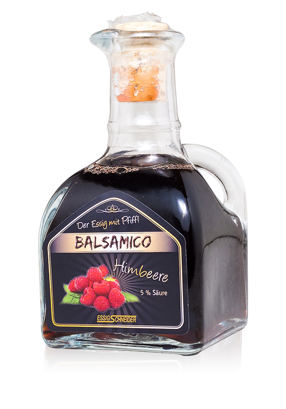 Balsamico Himbeere 5 % (250 ml Glasflasche) | Essig Schneider