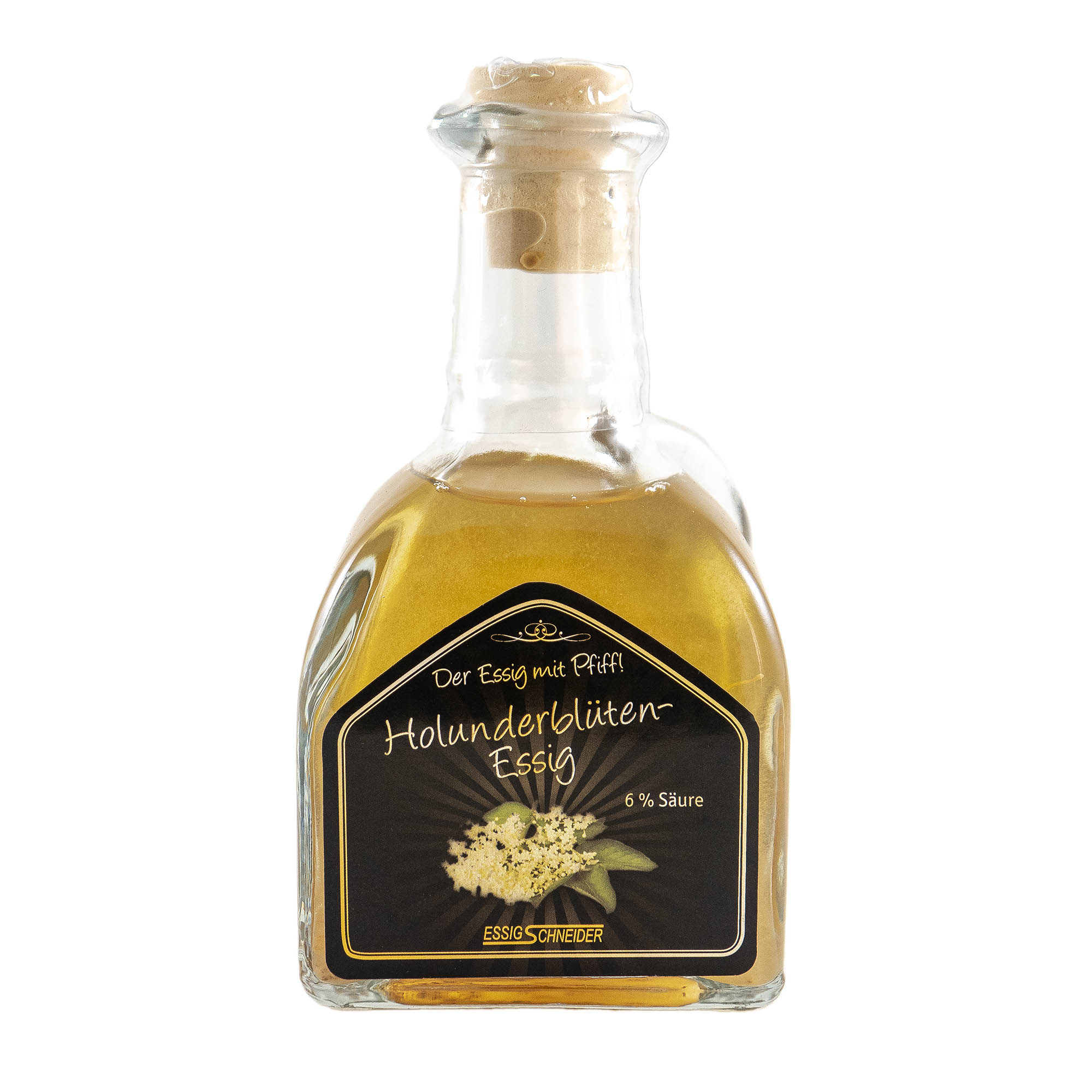 Holunderblüten Essig 6% aus Branntwein