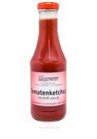 Tomatenketchup „herzhaft – würzig“ (450 ml Glasflasche)