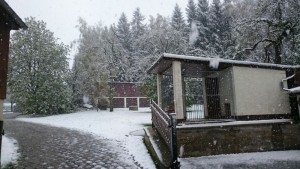 Schnee im April