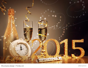 2015 New Years Eve celebration background